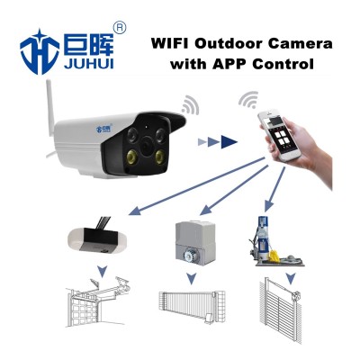 Waterproof Outdoor WiFi 1080P HD Full Color Night Vision Camera with APP Control